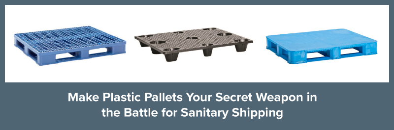 pallets for sanitary shipping
