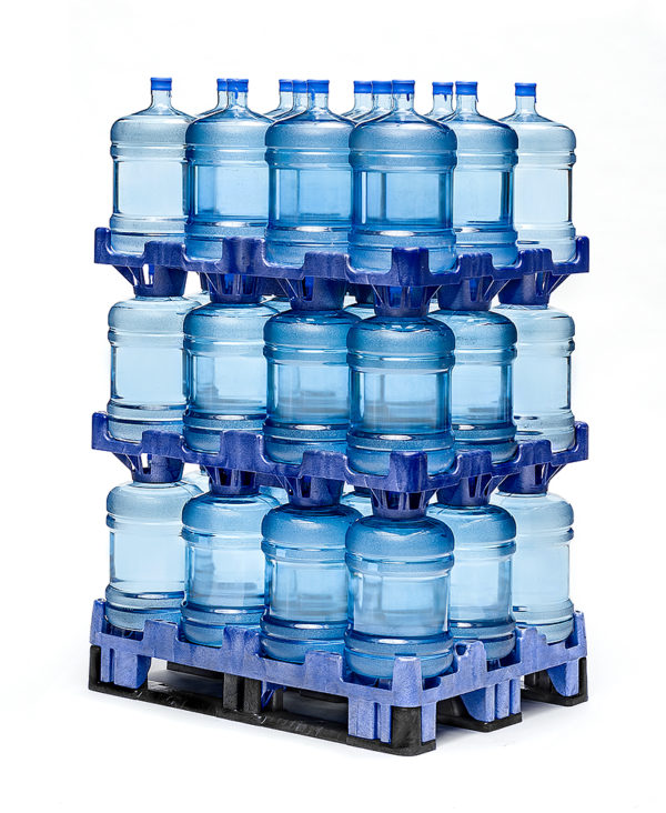 water bottle snap on stringer plastic storage racks