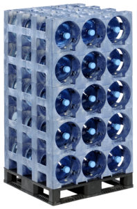 Modular Prostack water bottle rack system