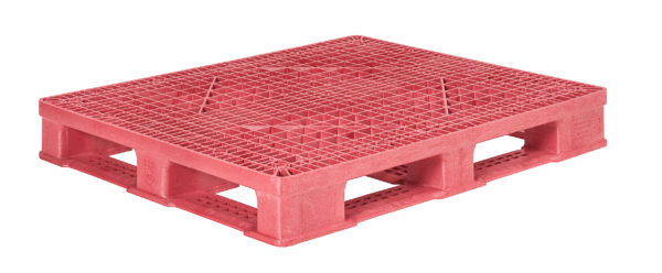 Red ProGenic NSF Certified 6" plastic pallet