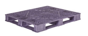 Purple ProGenic NSF 5" full view of plastic pallet